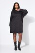 Sweatjurk, oversized, siersteentjes