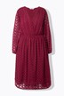 Midi-jurk, A-lijn, chiffon met ruiten