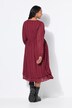 Midi-jurk, A-lijn, chiffon met ruiten