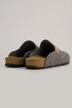 Rohde vilten pantoffels, leren voetbed, gerecycled, wijdte G