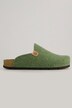 Rohde vilten pantoffels, leren voetbed, gerecycled, wijdte G