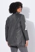 Blazer coupe Straight Fit, tissu scintillant, applications lettres de l'alphabet