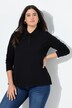 Polo, tapeta de botones, cuello de polo, manga larga