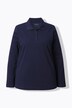 Polo, tapeta de botones, cuello de polo, manga larga