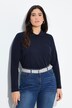 Polo, tapeta de botones, cuello de polo, manga larga