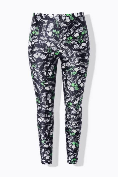 Legging coupe Slim Fit, motif tête de mort
