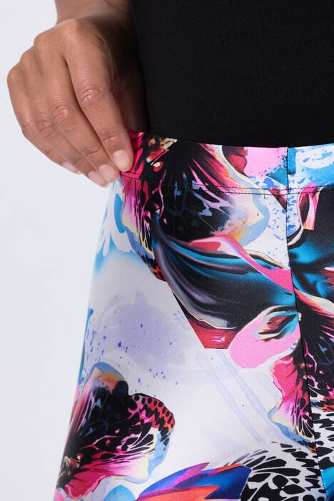 Leggings, Slim Fit, estampado de mariposas/flores