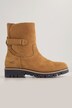 Bottines en cuir Camel Active avec doublure chaude, largeur G