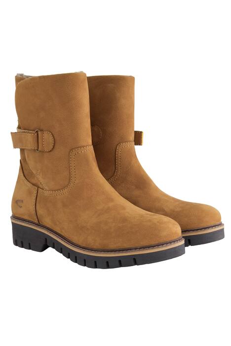 Kožené boty Camel Active, hřejivá podšívka, šířka G