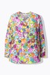 Blouse, Regular Fit, vrouwen-/bloemenpatroon