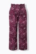 Pantalon palazzo taille haute et jambe large. Imprimé intégral