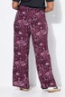 Pantalon palazzo taille haute et jambe large. Imprimé intégral