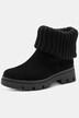 Bottines en cuir Tamaris avec tige en maille et semelle de propreté amovible