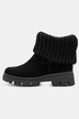 Bottines en cuir Tamaris avec tige en maille et semelle de propreté amovible