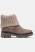 Bottines en cuir Tamaris avec tige en maille et semelle de propreté amovible