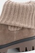 Bottines en cuir Tamaris avec tige en maille et semelle de propreté amovible