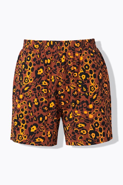 Pyjama deux pièces (short), imprimé léopard
