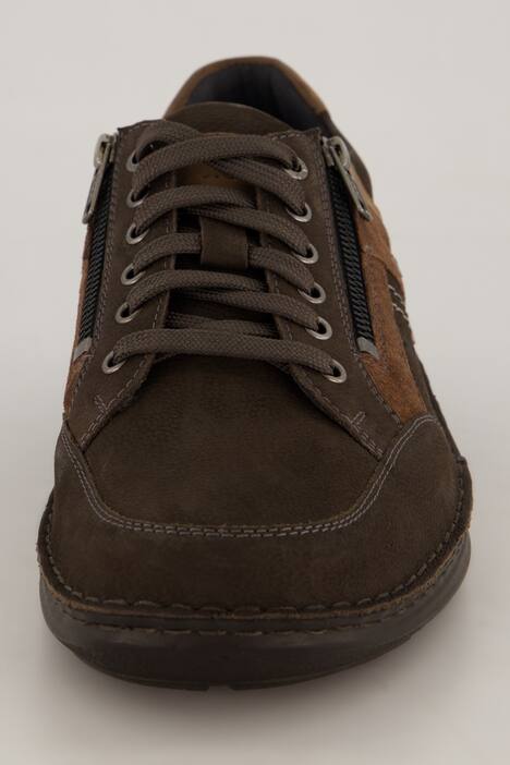 Chaussures basses Josel Seibel en cuir véritable. Fermeture zippée - jusqu'à la pointure 50