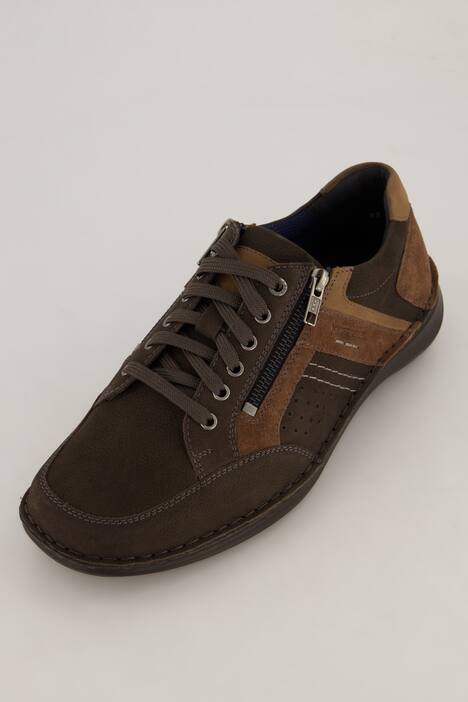 Chaussures basses Josel Seibel en cuir véritable. Fermeture zippée - jusqu'à la pointure 50
