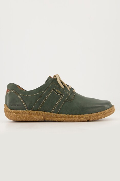 Lederschuh, Josef Seibel, Wechselfußbett, Weite H