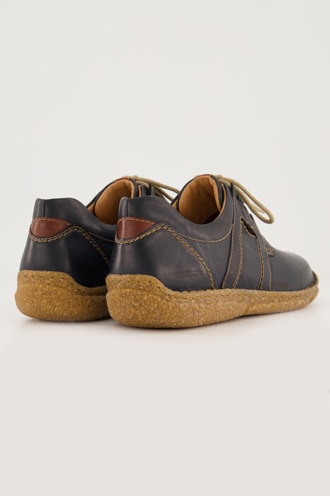 Lederschuh, Josef Seibel, Wechselfußbett, Weite H