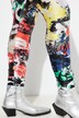 Leggings, heldekkende trykk, elastisk linning
