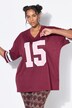 Maillot oversize en jersey mesh, avec imprimé