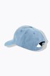 Cap, denim look, broderi