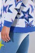 Cardigan coupe Straight Fit ouverte, jeu de motifs