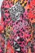 T-shirt, A-lijn, allover print, glittersteentjes