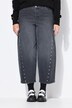 Jean barrel, coupe Wide Ballon Legs, taille haute et coutures fantaisie