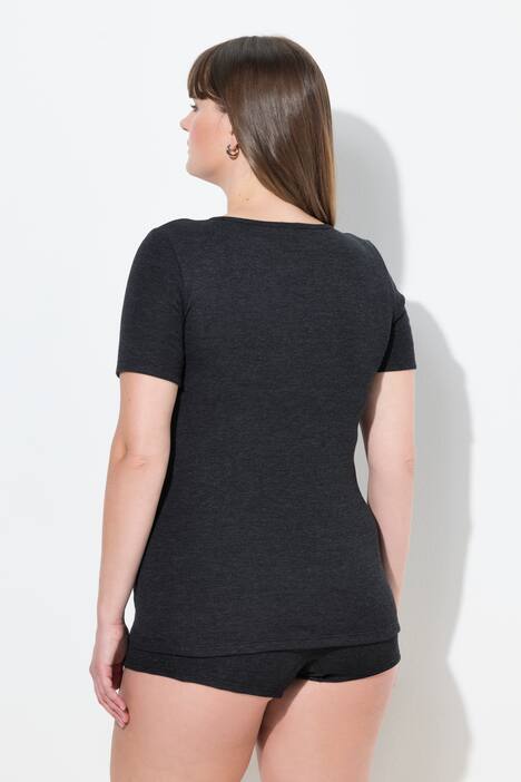 Thermo-shirt, Slim, ronde hals, korte mouwen
