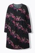 Paisley Swirl Empire Knit A-Line Pocket Dress