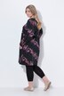 Paisley Swirl Empire Knit A-Line Pocket Dress