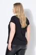 Camiseta, slim, bordado de croissant