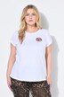 Camiseta, slim, bordado de Pretzel