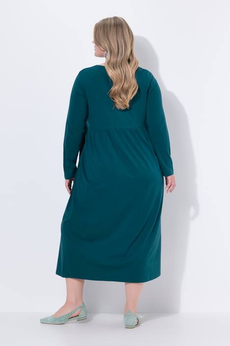 Empire Knit A-Line Pocket Dress