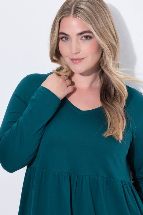 Empire Knit A-Line Pocket Dress