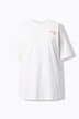 T-Shirt, oversized, Picnic-Rückenprint