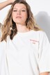 T-Shirt, oversized, Picnic-Rückenprint