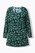 Paisley Empire A-Line Knit Tunic