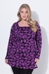 Paisley Empire A-Line Knit Tunic