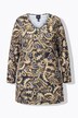 Matte Jersey Ornate Paisley A-Line Tunic