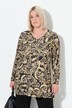 Matte Jersey Ornate Paisley A-Line Tunic