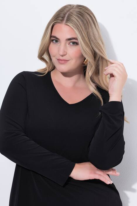 Matte Jersey Empire A-Line Tunic