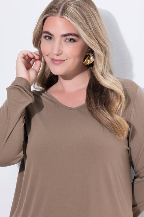 Matte Jersey Empire A-Line Tunic