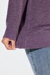 Pull norvégien, col rond et manches longues raglan