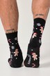 Chaussettes de Noël JP1880, motif bonhomme en pain d'épices, une paire