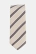 Silkeslips, striper, ekstra lengde, 7,5 cm bredt