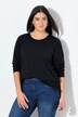 Shirt, relaxed, ronde hals, lange mouwen